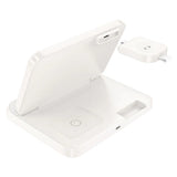 Hoco 3in1 Wireless Charging Foldable Desktop Stand CQ7 – White