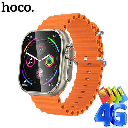 Hoco 4G SIM Smart Sport Watch – GPS & Call Enabled