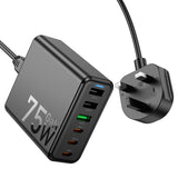 Hoco Charging station C133B Earl 75W PD45W + QC3.0 UK