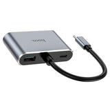Hoco Converter “HB30 Eco” Type-C to HDMI + VGA + USB3.0 + PD