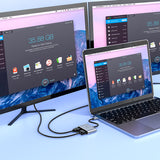 Hoco Converter “HB30 Eco” Type-C to HDMI + VGA + USB3.0 + PD