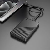 غطاء منزلق لعلبة محرك الأقراص الصلبة Hoco HB46 USB3.0 SATA مقاس 2.5 بوصة
