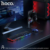 Hoco Handsome Luminous Gaming Combo – 4-in-1 Set (Keyboard, Mouse, Mouse Pad & Headset)