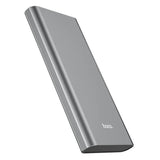 Hoco J68 Resourceful 10000mAh Power Bank – Dual Output | Compact - Grey
