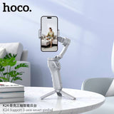 مثبت الكاميرا الذكي Hoco K24 ثلاثي المحاور مع خاصية التتبع الذكي والمضاد للاهتزاز