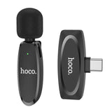 Hoco L15 Lightning Wireless Microphone Type-C – Black