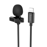 Hoco Microphone L14 lavalier for Lightning Black