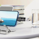 Hoco UA17 Lightning male/Type-C male to USB female two-in-one adapter