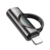 محول شاشة Hoco UA32B ذو 8 دبابيس ذكر إلى Type-C أنثى - أسود