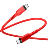 Hoco X59 Victory 60W charging data cable Type-C to Type-C