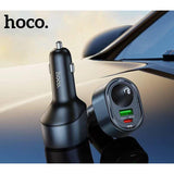 Hoco Z56 35 Watt USB-C Car Charger with Dual Port & Cigarette Lighter - 240W