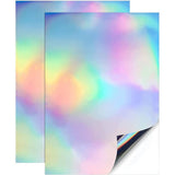 Holographic PET Vinyl Sticker Paper – Regular/ A4/ 20 Sheets