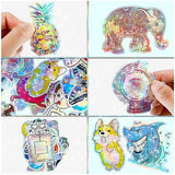 Holographic PET Vinyl Sticker Paper – Regular/ A4/ 20 Sheets