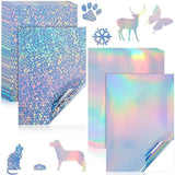 Holographic PET Vinyl Sticker Paper – Regular/ A4/ 20 Sheets
