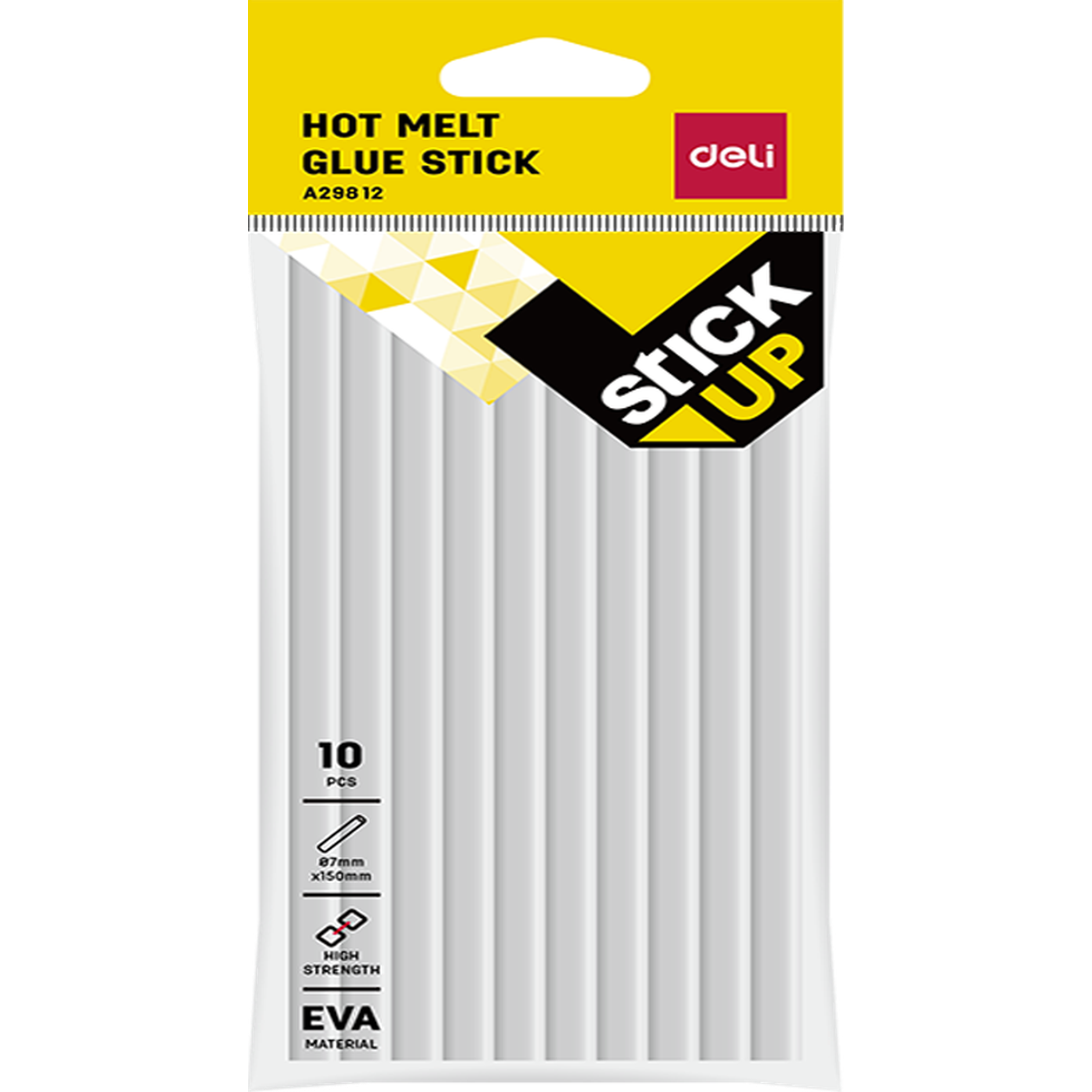 Hot Melt Glue Stick A29812 7 X 150Mm 10Pcs / Packet-Tapes And Adhesives-Other-Star Light Kuwait