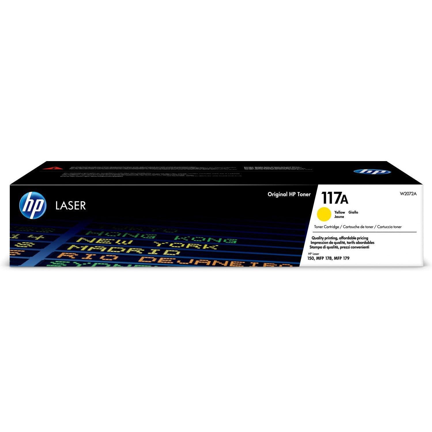 Hp 117A Yellow Toner W2072A-Inks And Toners-HP-Star Light Kuwait