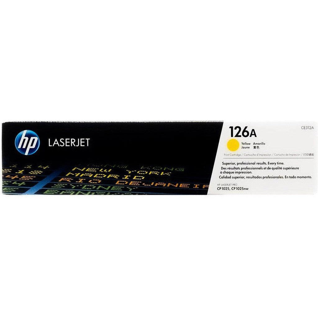 Hp 126A Yellow (Ce312A) Toner-Inks And Toners-HP-Star Light Kuwait