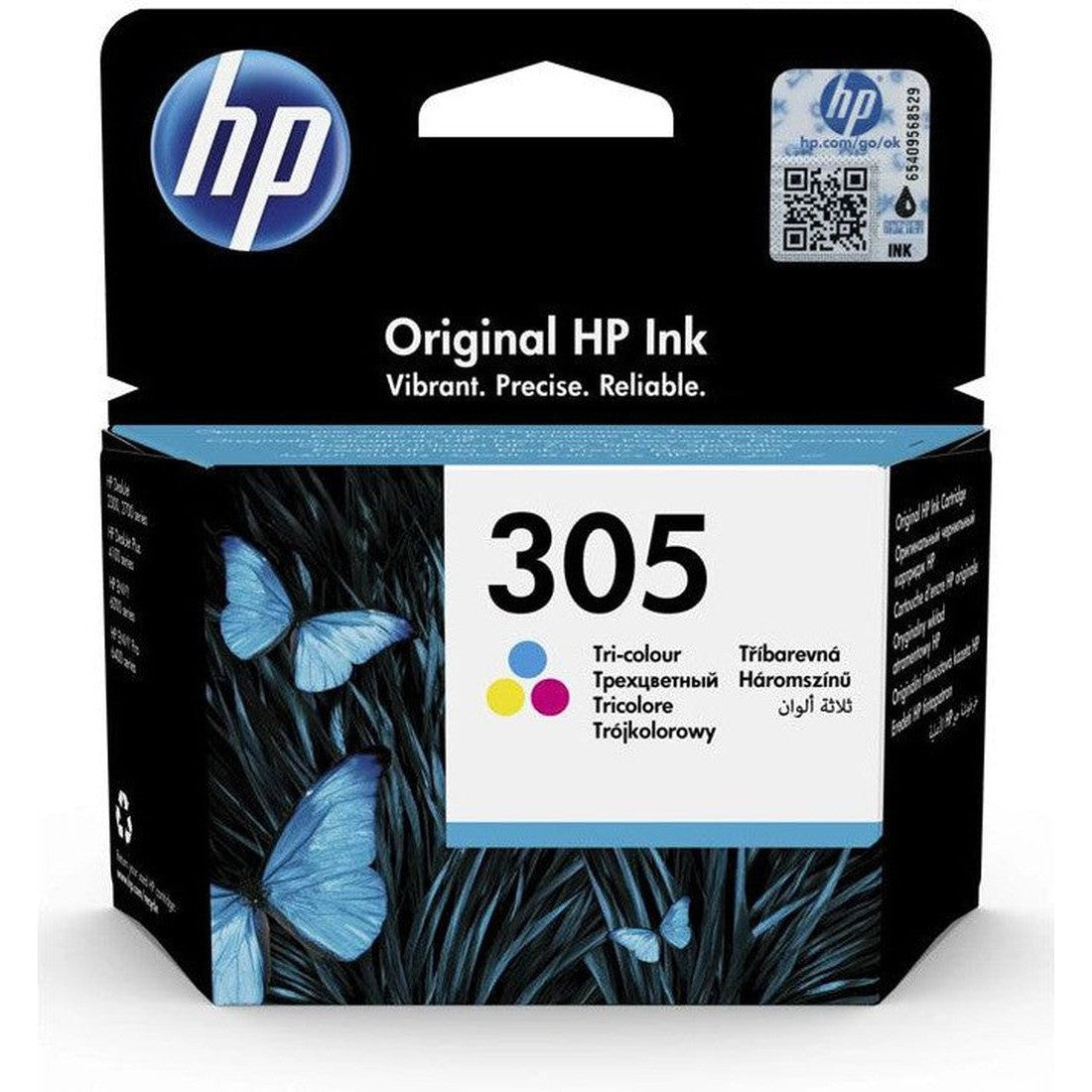 Hp 305 Tri Color Ink Cartridge 100 Pages Tri Color Ink Cartridge-Inks And Toners-HP-Star Light Kuwait