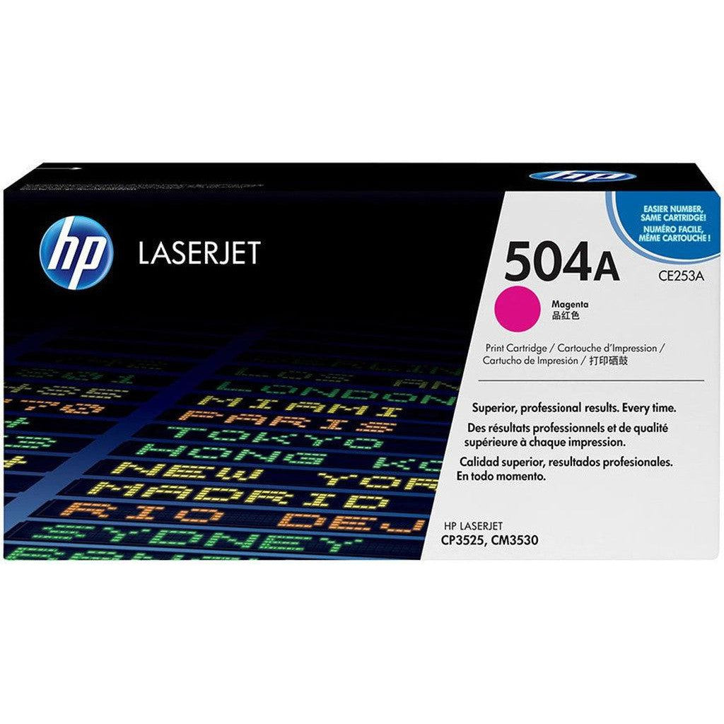 Hp 504A Ce253A Toner Cartridge Magenta-Inks And Toners-HP-Star Light Kuwait