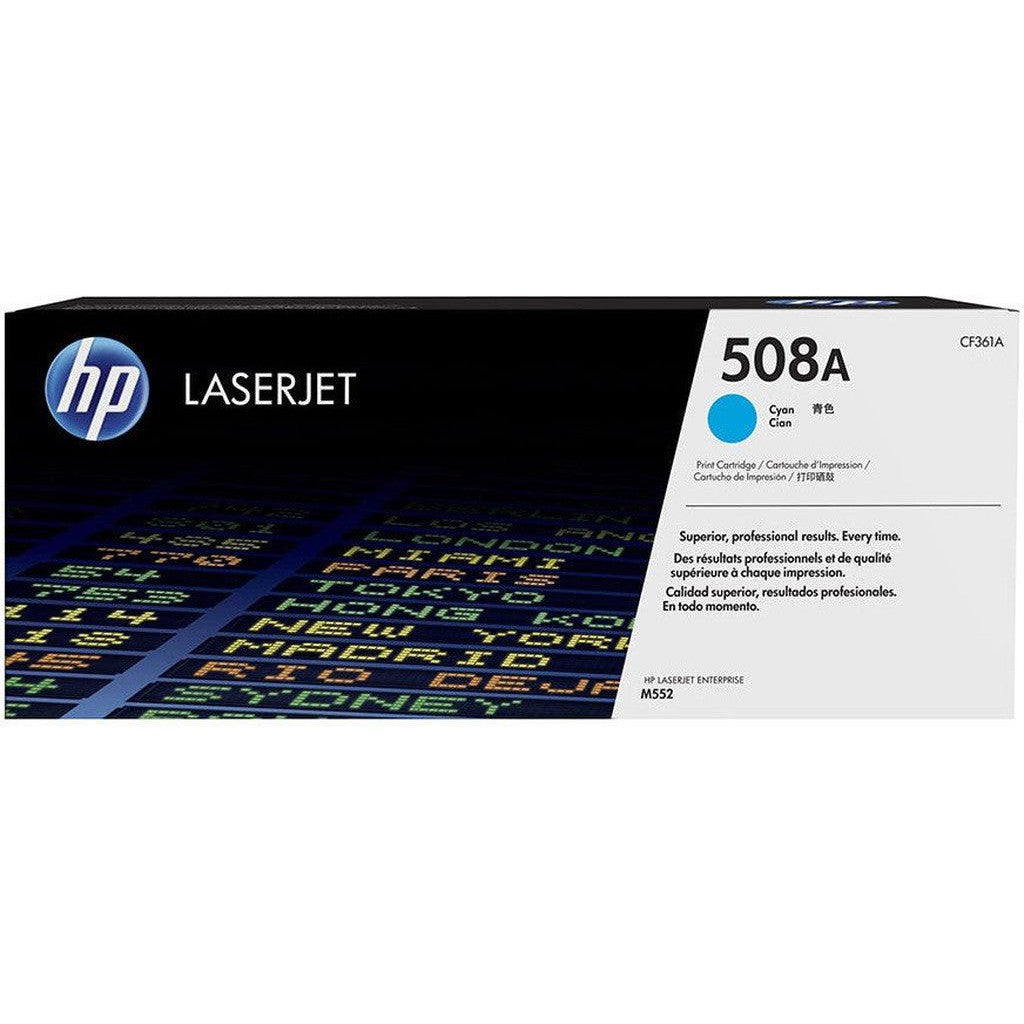 Hp 508A Cyan Original Laserjet Toner Cartridge Cf361A-Inks And Toners-HP-Star Light Kuwait