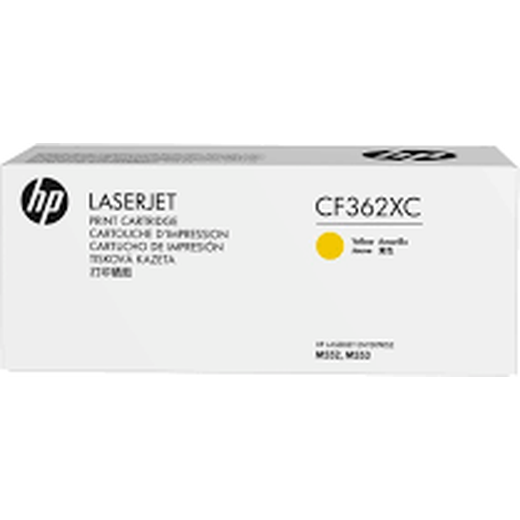Hp 508Xc Yellow Original Toner Cartridge Cf362Xc-Inks And Toners-HP-Star Light Kuwait