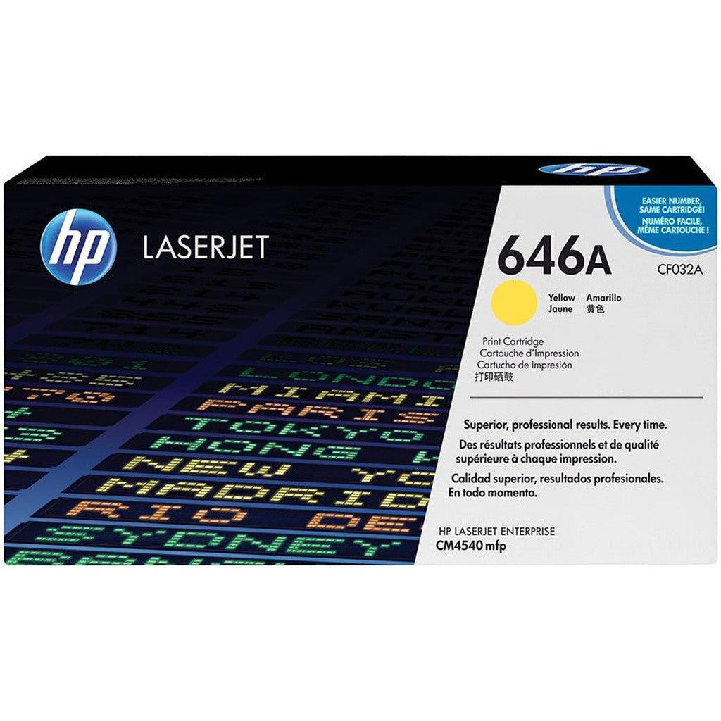 Hp 646A Yellow (Cf032A) Toner-Inks And Toners-HP-Star Light Kuwait
