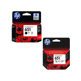 Hp 651 Original Ink Advantage Cartridge Combo Pack