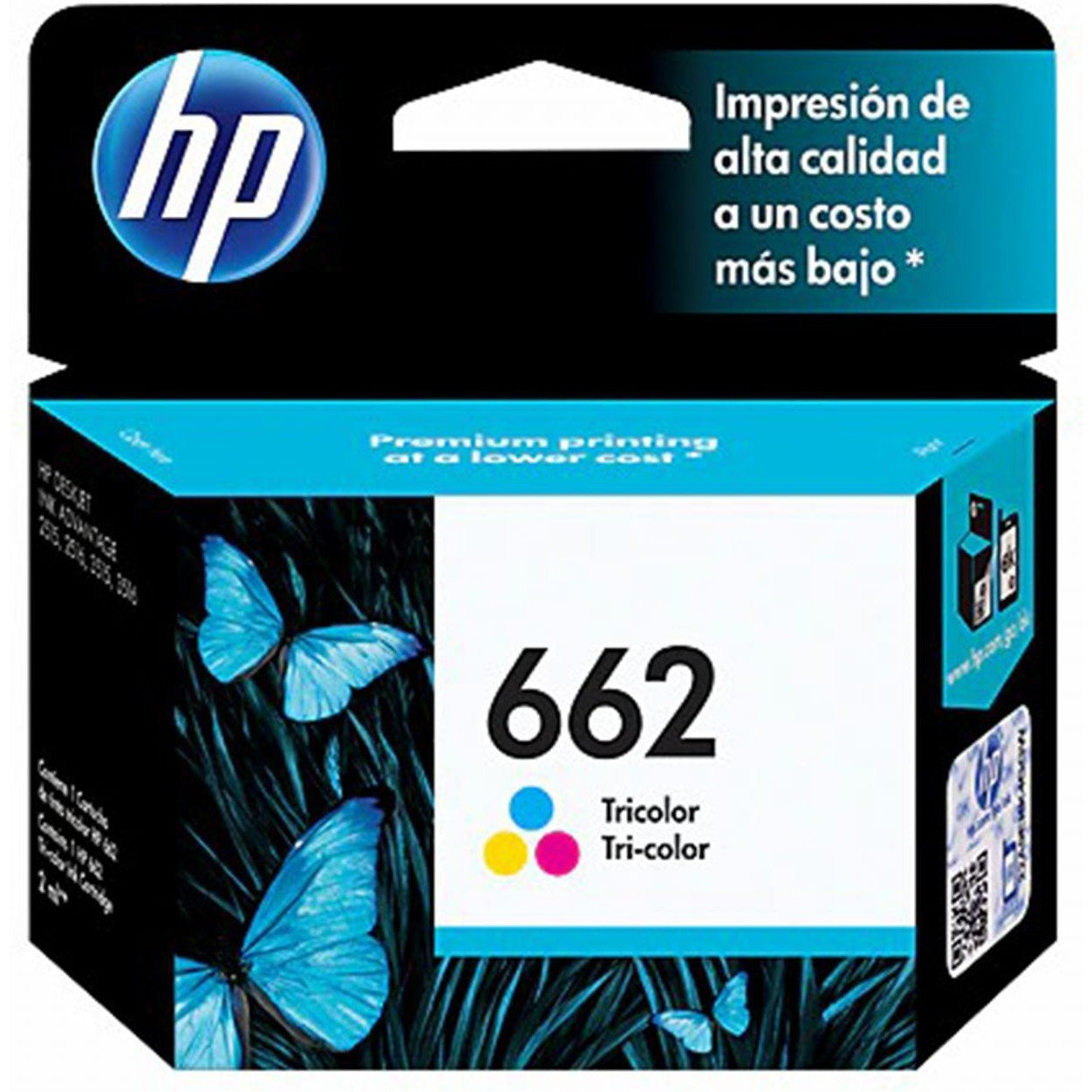 Hp 662 Tricolor Ink Cartridge - Cz104Ab-Inks And Toners-HP-Star Light Kuwait