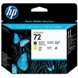 Hp 72 Matte Black And Yellow Printhead C9384A-Inks And Toners-HP-Star Light Kuwait