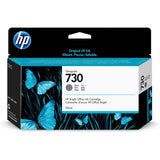Hp 730 130-Ml Gray Designjet Ink Cartridge - P2V66A-Inks And Toners-HP-Star Light Kuwait