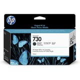 Hp 730 Matte Black Ink Cartridge 130Ml P2V65A-Inks And Toners-HP-Star Light Kuwait