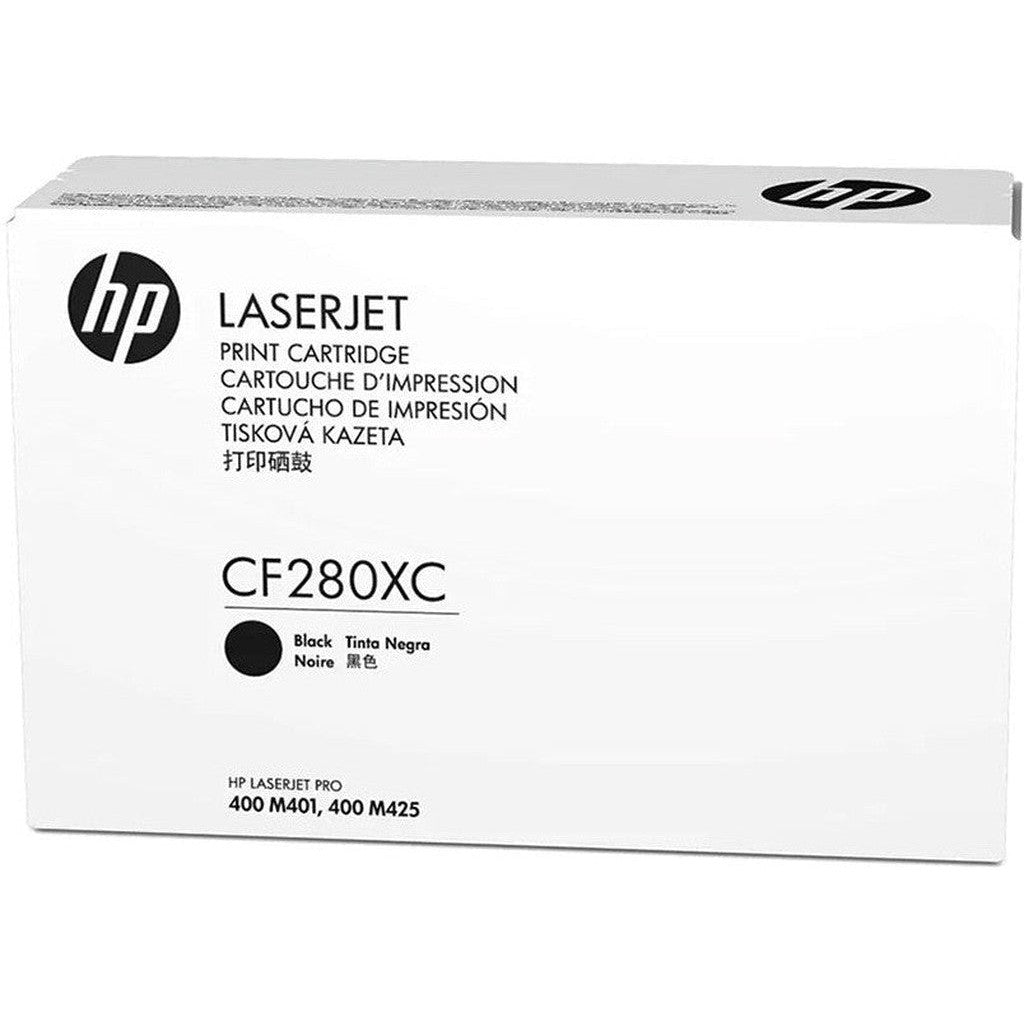 HP CF280XC-2 80X CF580XC High Yield Black LaserJet Toner Cartridge
