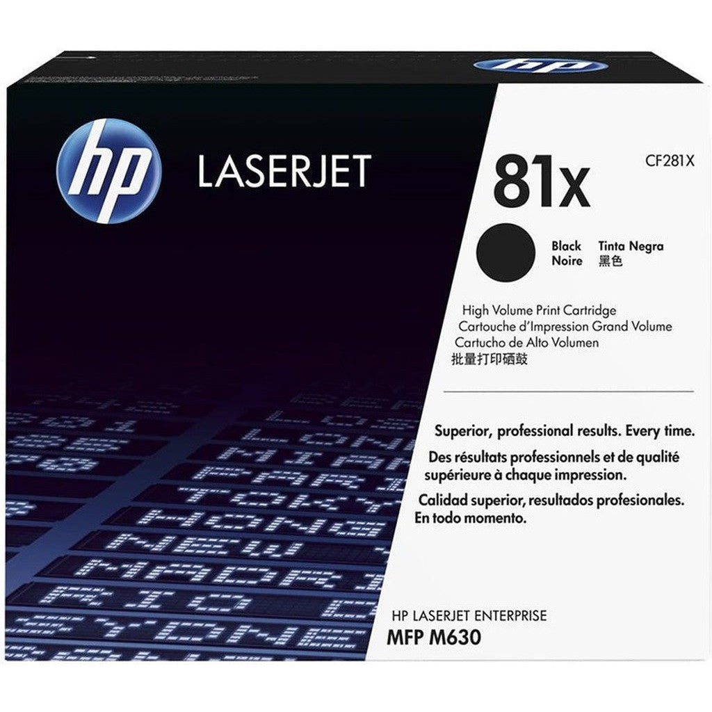 Hp 81X High Yield Black Toner (Cf281X)-Inks And Toners-HP-Star Light Kuwait