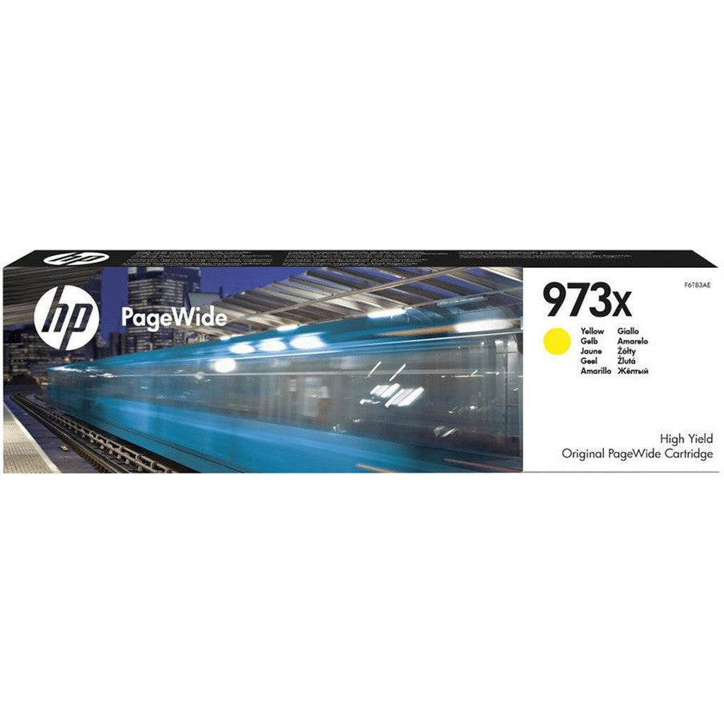 Hp 973X High Yield Yellow Page Ink Cartridge F6T83Ae-Inks And Toners-HP-Star Light Kuwait