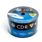 Hp Cd R 700Mb 50 Blank Cd/Compact Disk Wrap-Cds-HP-Star Light Kuwait