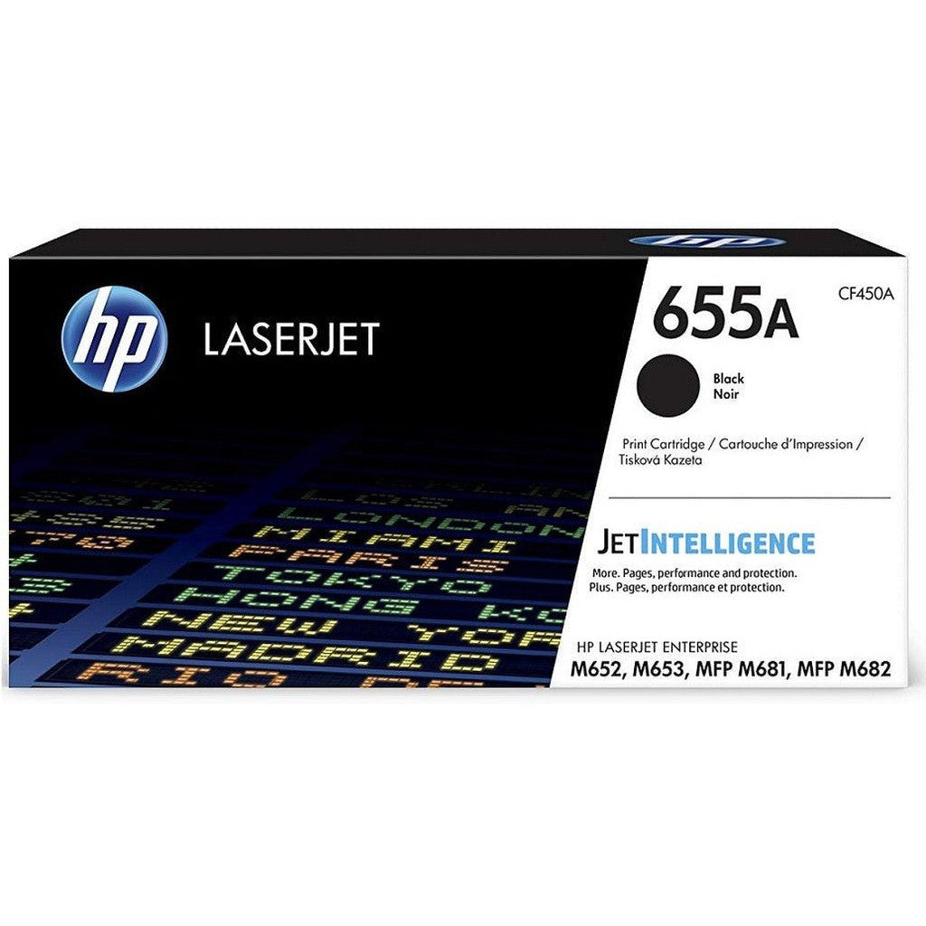 Hp Cf450A Black Toner (655A)-Inks And Toners-HP-Star Light Kuwait