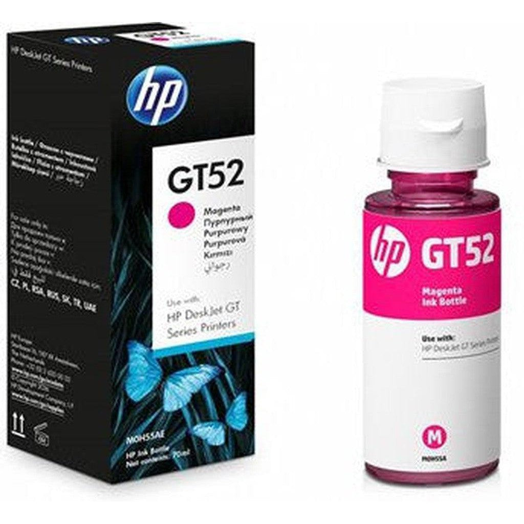 Hp Gt52 Magenta Ink (M0H55Ae)-Inks And Toners-HP-Star Light Kuwait