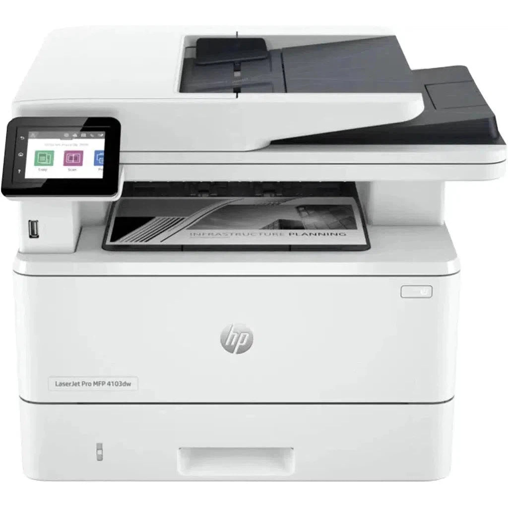 Hp Laserjet Pro Mfp 4103Fdw – 40Ppm / 1200Dpi / A4 / Usb / Lan / Wi-Fi /Fax/Mono Laser – Printer-HP Color Laser-HP-Star Light Kuwait