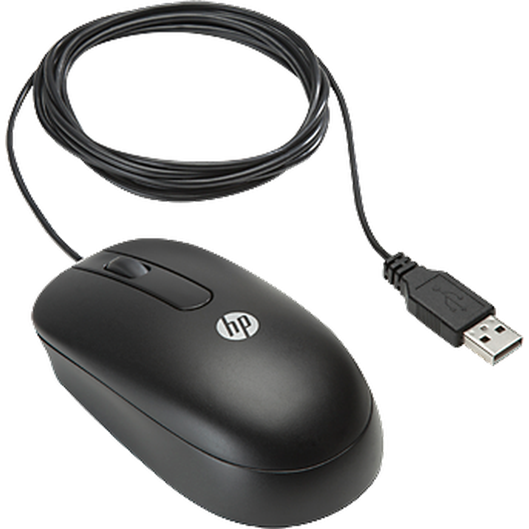 Hp Usb Optical Scroll Mouse-Mouse-HP-Star Light Kuwait