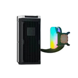 مبرد سائل لوحدة المعالجة المركزية Hyte Thicc Q60 240mm - أسود وأبيض