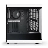 HYTE Y40 Mid Tower Two Panel Front & Left Side Tempered Glass Case With 2 Fan - Black/White
