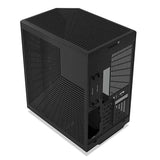 علبة ألعاب HYTE Y70 E-ATX متوسطة الحجم - أسود فاحم