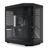 علبة ألعاب HYTE Y70 E-ATX متوسطة الحجم - أسود فاحم
