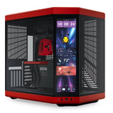 Hyte Y70 Touch Infinite Mid Tower Cabinet - Black Cherry
