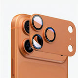 iENGAGE iPhone 17 Pro Max Titanium Alloy Camera Lens Protector - Orange