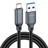 iEngage Braided USB-A To USB-C Cable( USB 3.2) (1.5M) (Black)