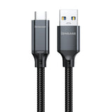 iEngage Braided USB-A To USB-C Cable(USB 3.2) (2M) (Black)