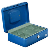 Iron Cash Box Blue Medium Size