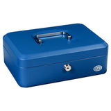 Iron Cash Box Blue Medium Size