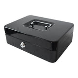 Iron Cash Box Black - 25*20*9cm Large